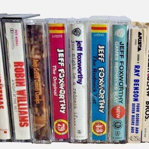 Cassette Tapes Bundle - Comedy Variety - 11 Tapes